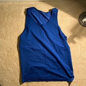 Blue metal vent tech tank medium mens lululemon